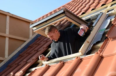 Pose de fenêtres de toit Velux à Cohade